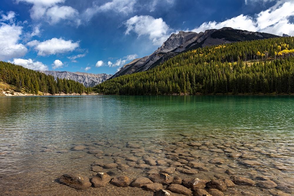 Two Jack Lake in Banff National Park-Canada art print by Chuck Haney for $57.95 CAD
